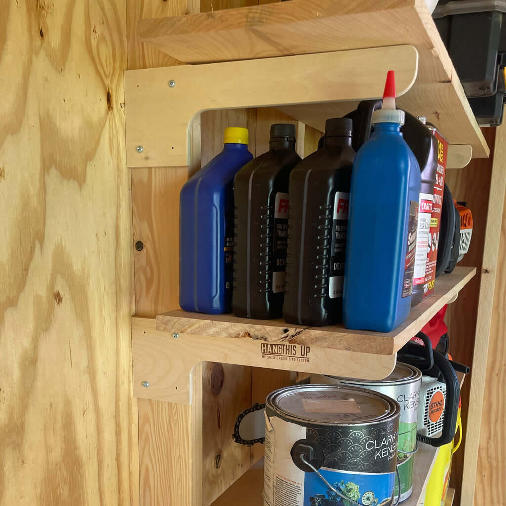 Shed Shelf Bracket Kit - 10-12" image 1